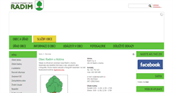 Desktop Screenshot of obecradim.cz